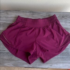 Lululemon hotty hot shorts